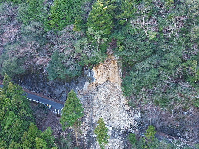 道路災害防止工事の内測量業務委託